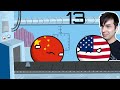 U.S. American Texan reacts to Countryballs | No Idea Animation Compilation: 13