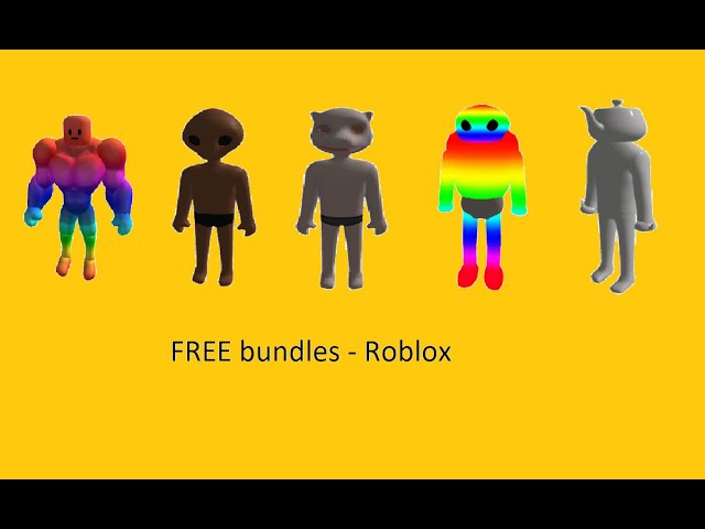 How To Get Free Rainbow Muscle Man Bundle? Roblox Free Items