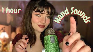 ASMR | Fast and Aggressive Hand Sounds, Mouth Sounds, Lotion Sounds and Hand Movements (1 HOUR LONG)