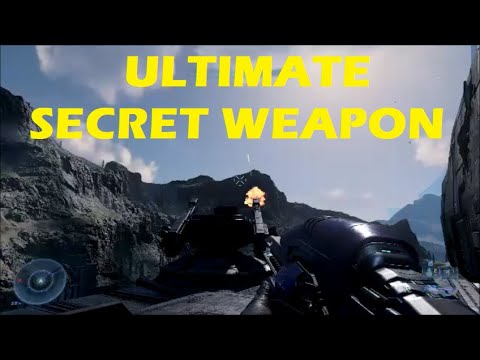 Halo Infinite - Portable Tank Cannon Secret Weapon