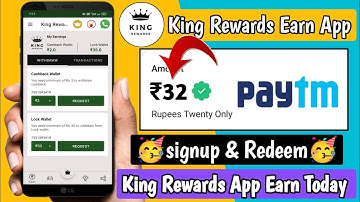King Rewards App Payment Proof || King Rewards App Unlimited Trick || King Rewards App Today