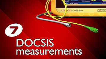 CABLE RANGER tutorial: [7] DOCSIS measurements and analyzer