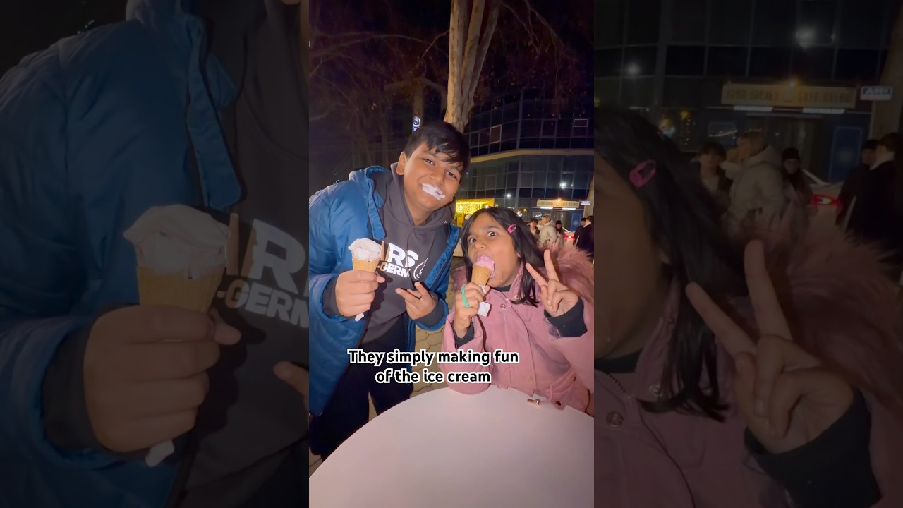 Веселье с мороженым в Грузии