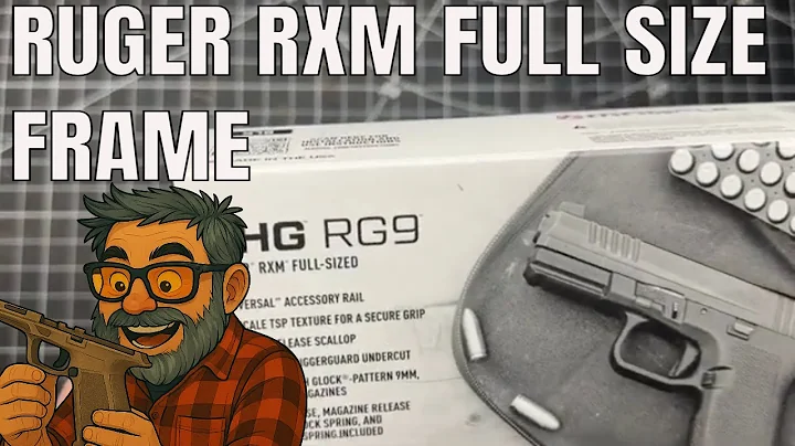 RUGER RXM Full Size Frame REVEAL + First Impressions