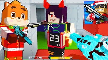 Cops N Robbers: FPS Mini Game - Gameplay Walkthrough Part 14 - BlueDevil (Android Games)