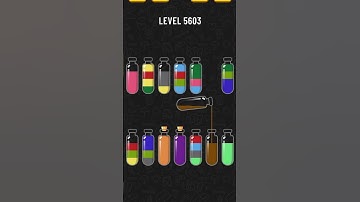 Soda sort puzzle lv 5603 pt.1 #gamingvideos #games #sodasortpuzzle #puzzle #mobilegame #sortpuzzle