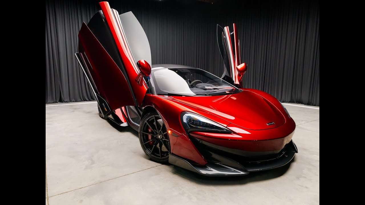 2019 McLaren 600LT – Volcano Red, MSO CF Roof & Diffuser, Track Telemetry | HC-8405