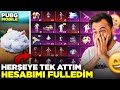 HER ŞEYE TEK ATTIM HESABIMI FULLEDİM / PUBG MOBILE