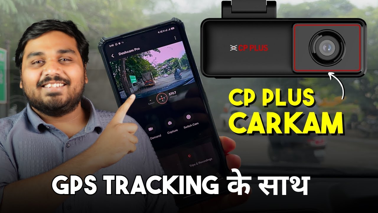 CP Plus Dash Cam with GPS Review - CarKam H27B 1080p Full HD