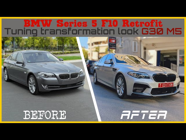 خلي_قديمك_جديد ⚠️The BMW F10 Full interior upgrade to G30 2022