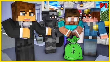 [ Lớp Học Quái Vật ] VỤ CƯỚP TRIỆU ĐÔ ( Phần 1 )  | Minecraft Animation