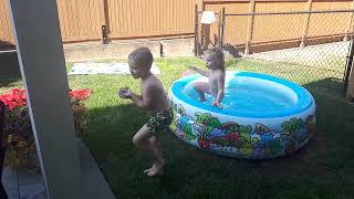 kid pool fun