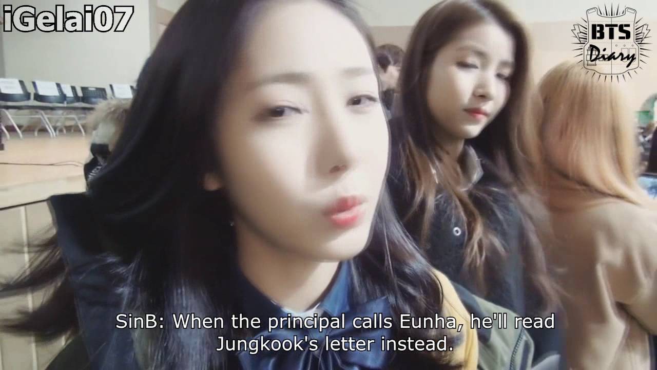 Jungkook confessed to Eunha on Graduation Day