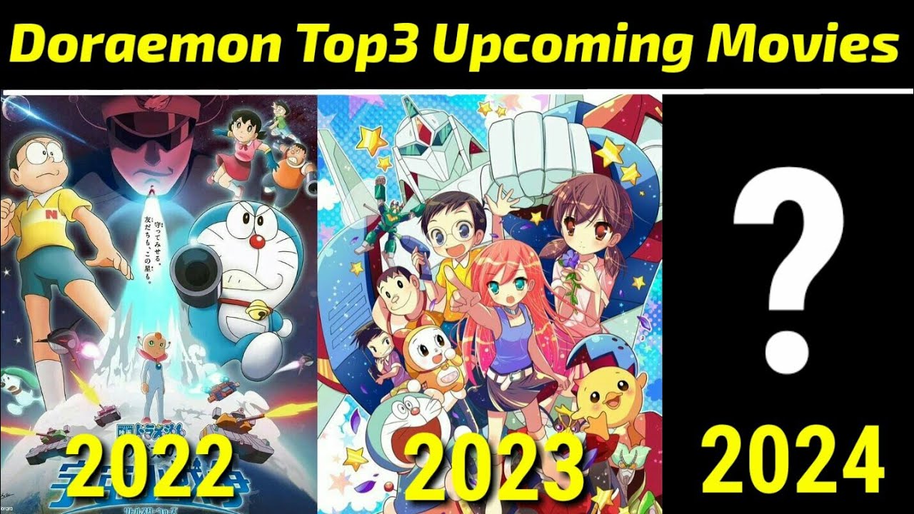 Doraemon new movies list 2022,2023,2024 Doraemon top 3 new