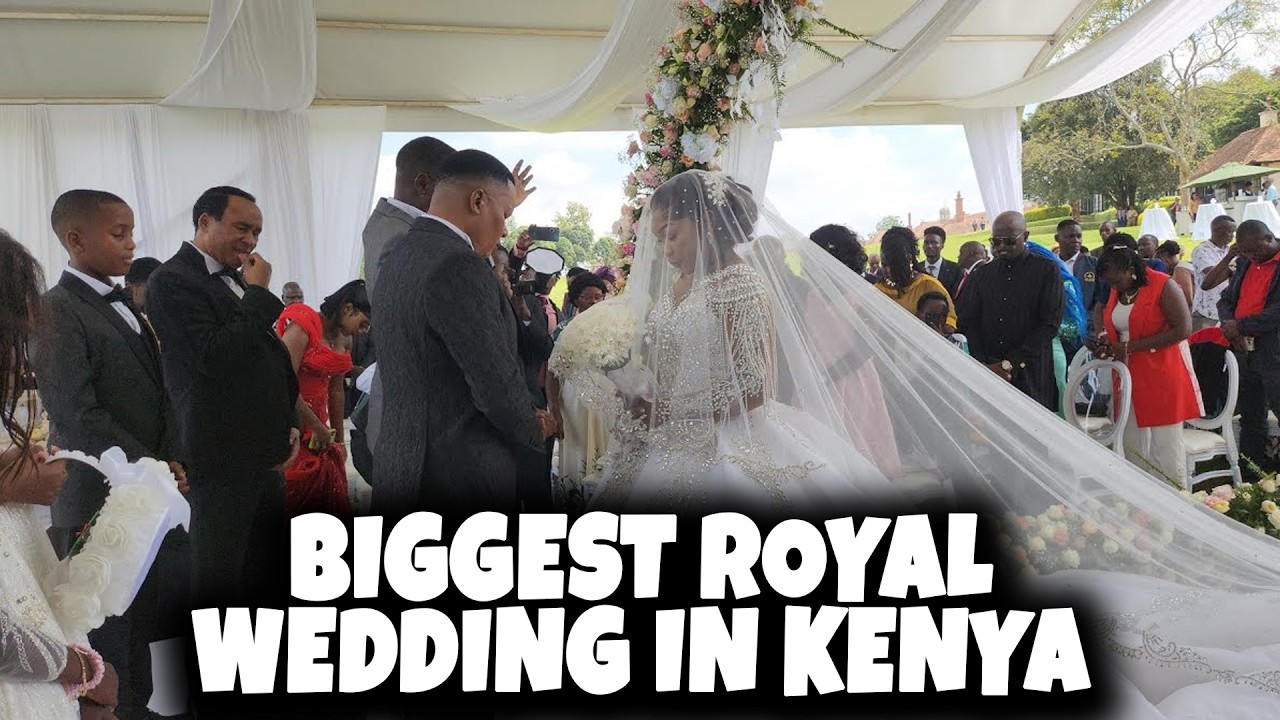 Oga Obinna hosts the  biggest royal wedding of princess carolyne and peter