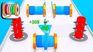 Spool Run ​- All Levels Gameplay Android,ios (Part 6)
