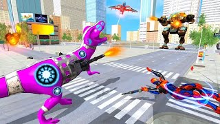 Best Dino Games - Dino Robot Transformation Games - Robot Car Games Android Gameplay screenshot 4