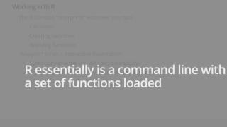 Day 1 of Introduction to R