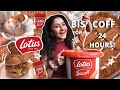 EATING BISCOFF FOR 24 HOURS || all things biscoff! *VEGAN*