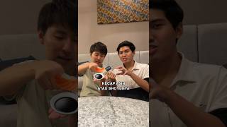 CARA MAKAN SUSHI ALA ORANG JEPANG ASLI #farhantanya