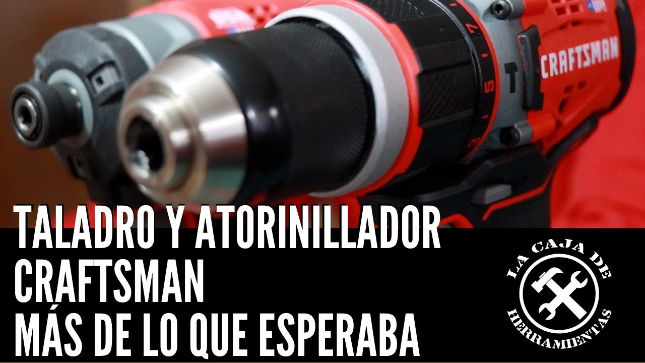 Taladro y Atornillador Craftsman - YouTube