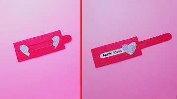 Heart Slider Card Tutorial | Love Slider Card Tutorial