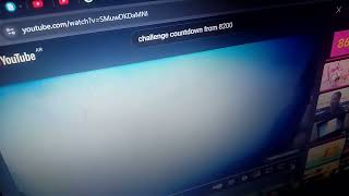 Challenge countdown from 8300