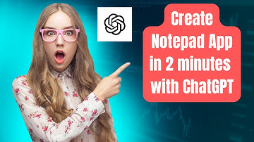 Create Notepad App with ChatGPT in 2 minute #openai #chatgpttutorial #chatgpt #trending #trend