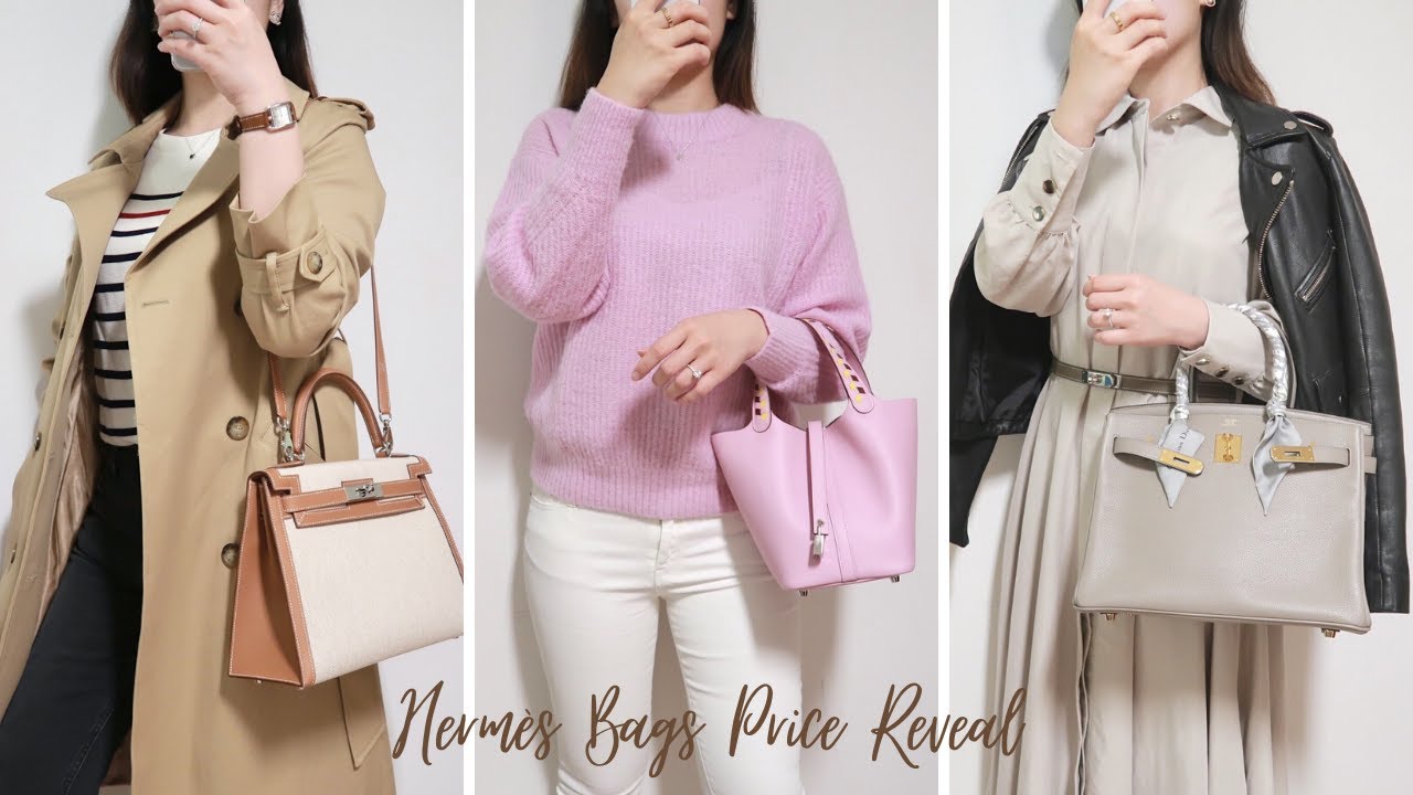 HERMES BIRKIN & KELLY CURRENT PRICE REVEAL IN DIFFERENT SIZES AND LEATHERS  🐎 PRICE INCREASE 2021 📈 