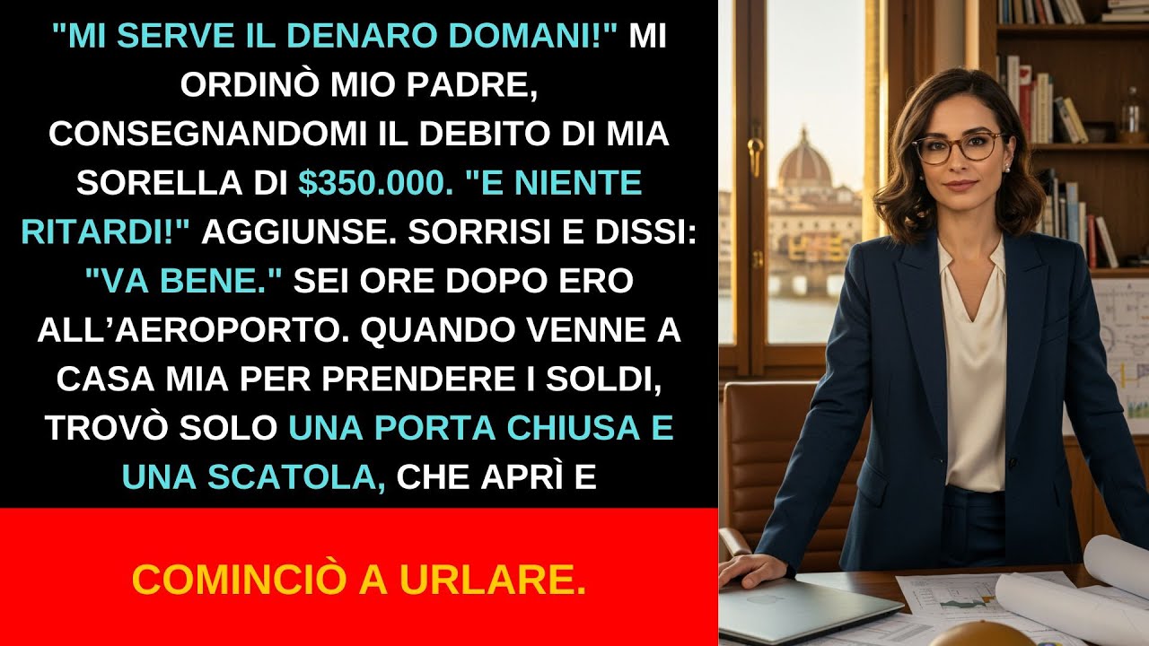 Mio padre ha preteso che pagassi il debito di mia sorella. Così sono scomparsa senza avvertire…