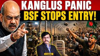 🚨 BSF BORDER ACTION on Bangladesh | STONE PELTING ON FENCING WORK BY BGB & B'DESH Miscreants