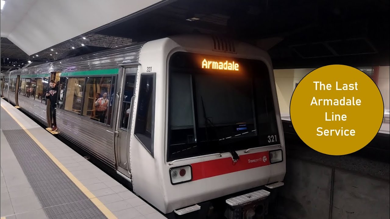 The Last Train to Armadale Before the Shutdown