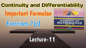 Continuity and Differentiability. Important Formulae . #Biranchi_Majhi Derivative CHSE class 12 math