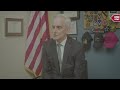 US Secretary of Veterans Affairs Denis McDonough thanks KDH Journalist