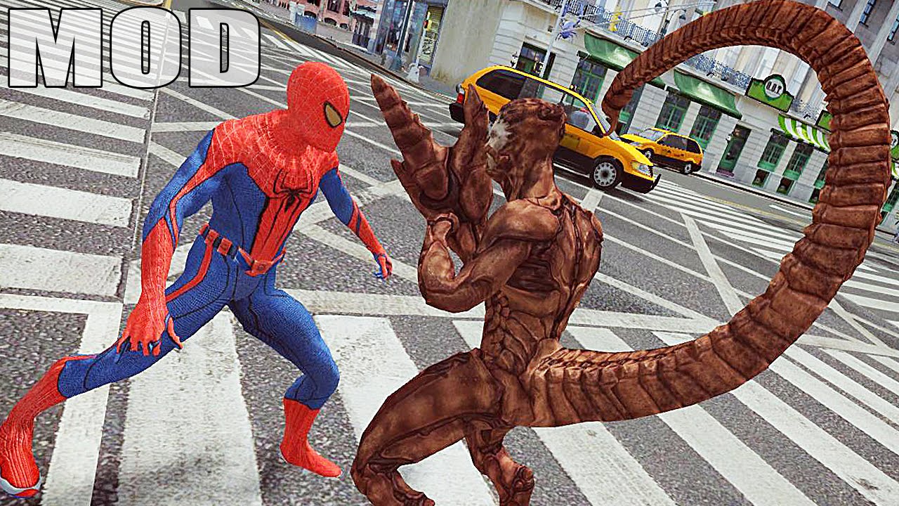 Spiderman Vs Scorpion Epic Battle Gta Iv Spiderman Mods Youtube