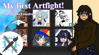   All Artfight 2026 attacks I received!