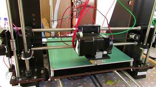 G28 manual Gcode with chrome gcodesender to Prusa I3 3d printer