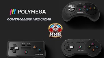 Polymega Controllers Unboxing