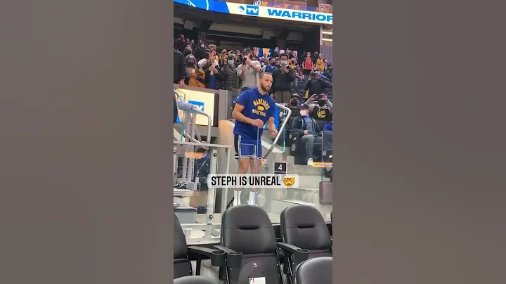 This angle of Steph’s tunnel shot 😳 | #shorts