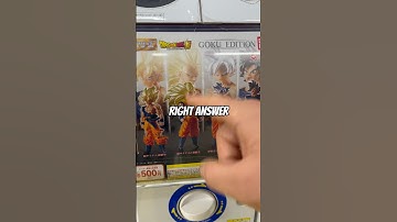 Testing Out the NEW Goku Gashapon 👀🔥 #gokufigure