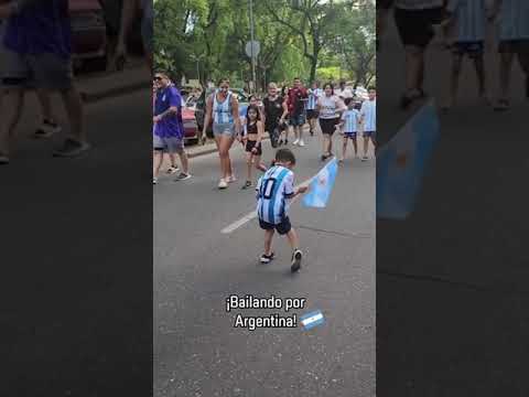 ¡ASÍ SE BAILA POR LA SELECCIÓN ARGENTINA! 🤩 🥳 🇦🇷 | #shorts