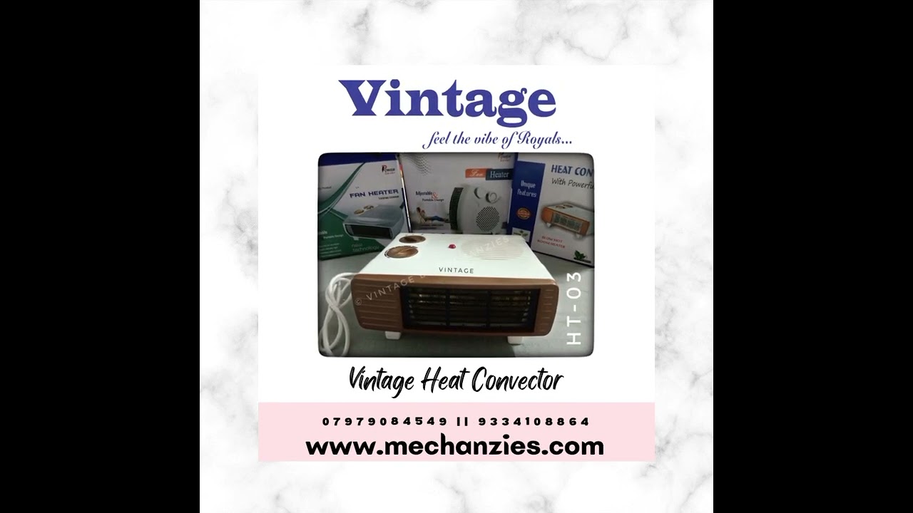 Vintage Blower Room Heater | Heat Blower | MECHANZIES 