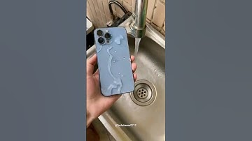 IPhone 13 Pro Max | Water 💦Test | Waterproof 💧| #shots #youtubeshorts
