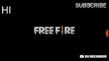 Free fire official intro (devil)