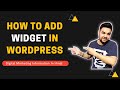How To Add Widget In WordPress (In Hindi) | WordPress Tutorial | WordPress For Beginners.
