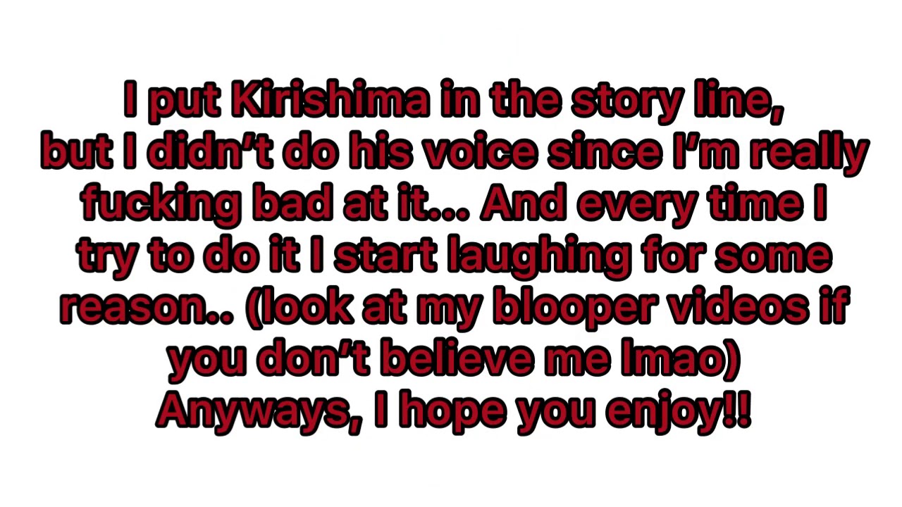 [Wolf Bakugou ASMR] STAP FUCKING DUPLICATING- (drunk Bakugou, sober Listener, Makeout Interruption)