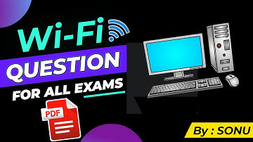 WiFi MCQ wireless communication WI-FI Questions for computer competitive exams with pdf IEEE 802.11