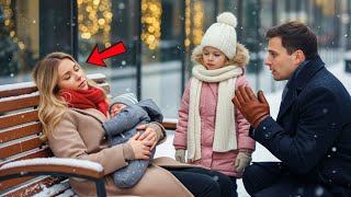 PAPA, ENGEDD HOGY VELÜNK ÉLJEN? - A MILLIOMOS LÁNYA KÖNYÖRÖG, LÁTVA EGY NŐT AZ UTCÁN BABÁVAL...
