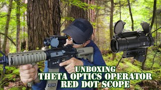 THETA OPTICS RED DOT OPERATOR SCOPE | UNBOXING | RONSASTV