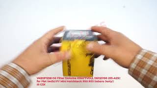 V4BSP1258 Oil Filter KRAFTVOLL 06020106 for Fiat Sedici FY Mini Hatchback R50 R53 Subaru Justy 3